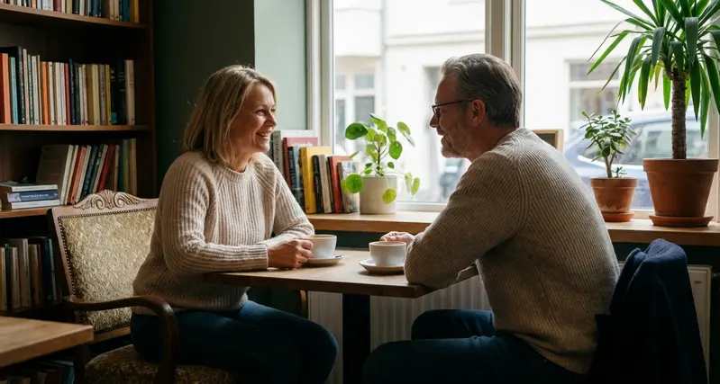 First date over 50 – what to do? ☕